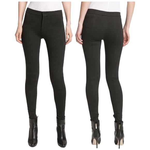 Vince zip hem legging skinny pants dark gray size 8